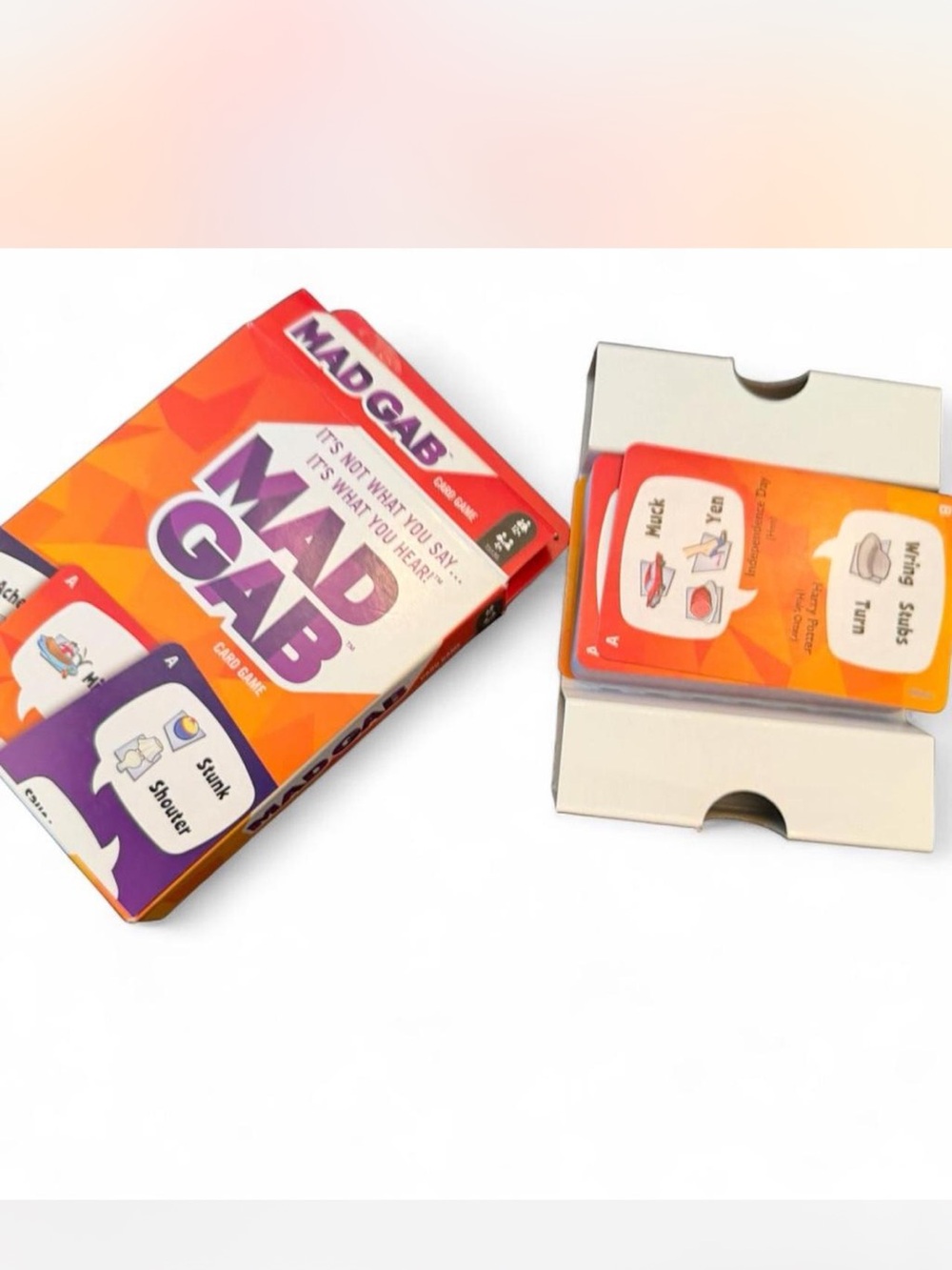 MAD GAB Party Card Game - travel size